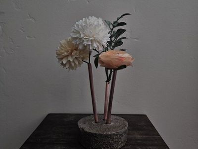 Copper & Concrete Bud Vase | Handmade