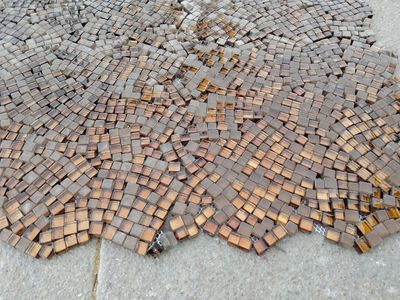 emser mosic charm trinket tiles about 250 sq ft retial cost 55$ sq ft deal 30$ box of 10