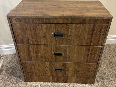 3-Drawer Dresser- Compact Storage Solution