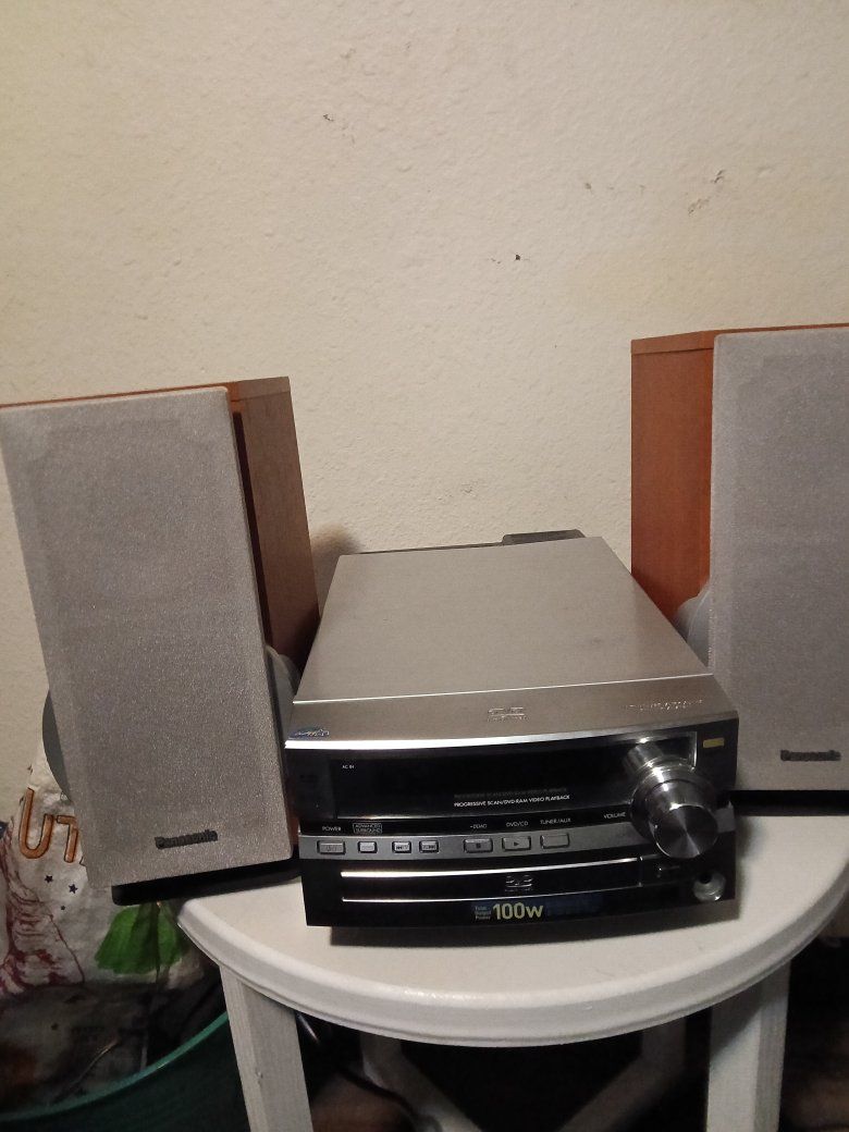 Panasonic SA-DP1 100W DVD Stereo System – Complete