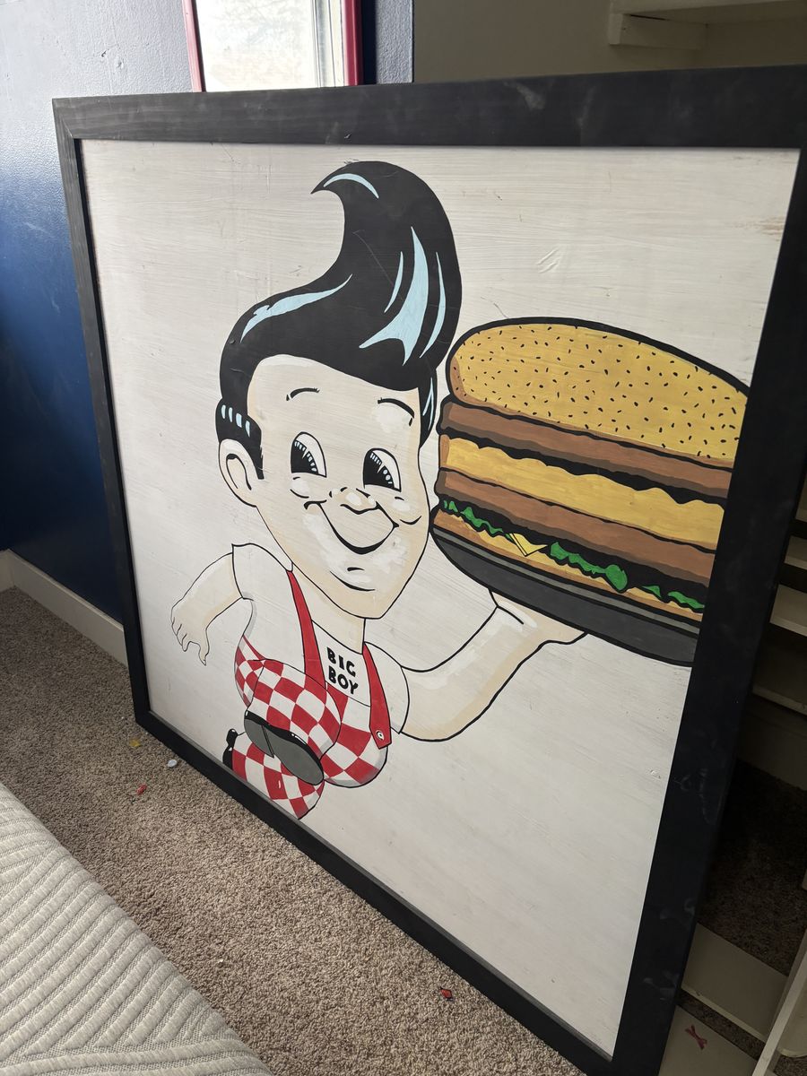 Large Big Boy Painting