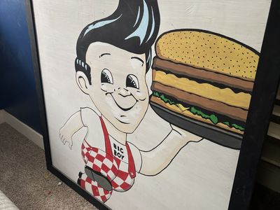 Large Big Boy Painting