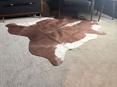 Faux Cowhide Rug
