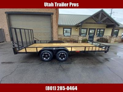 Echo 7x17 Utility/ATV/UTV Side Ramps Trailer Echo 2026