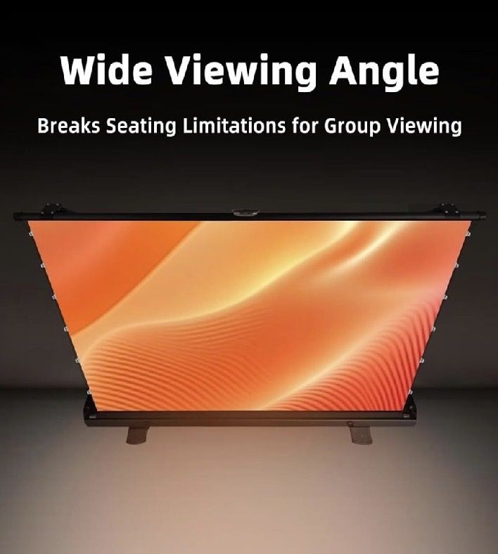 Portable Tab-Tension 100” Projector