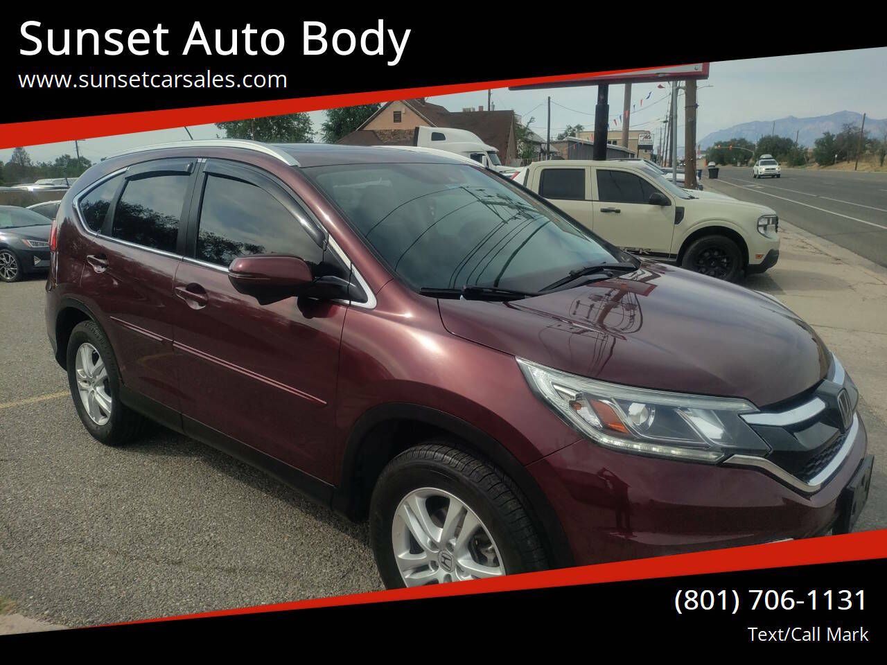 2016 Honda CR-V Touring — rebuilt & branded title