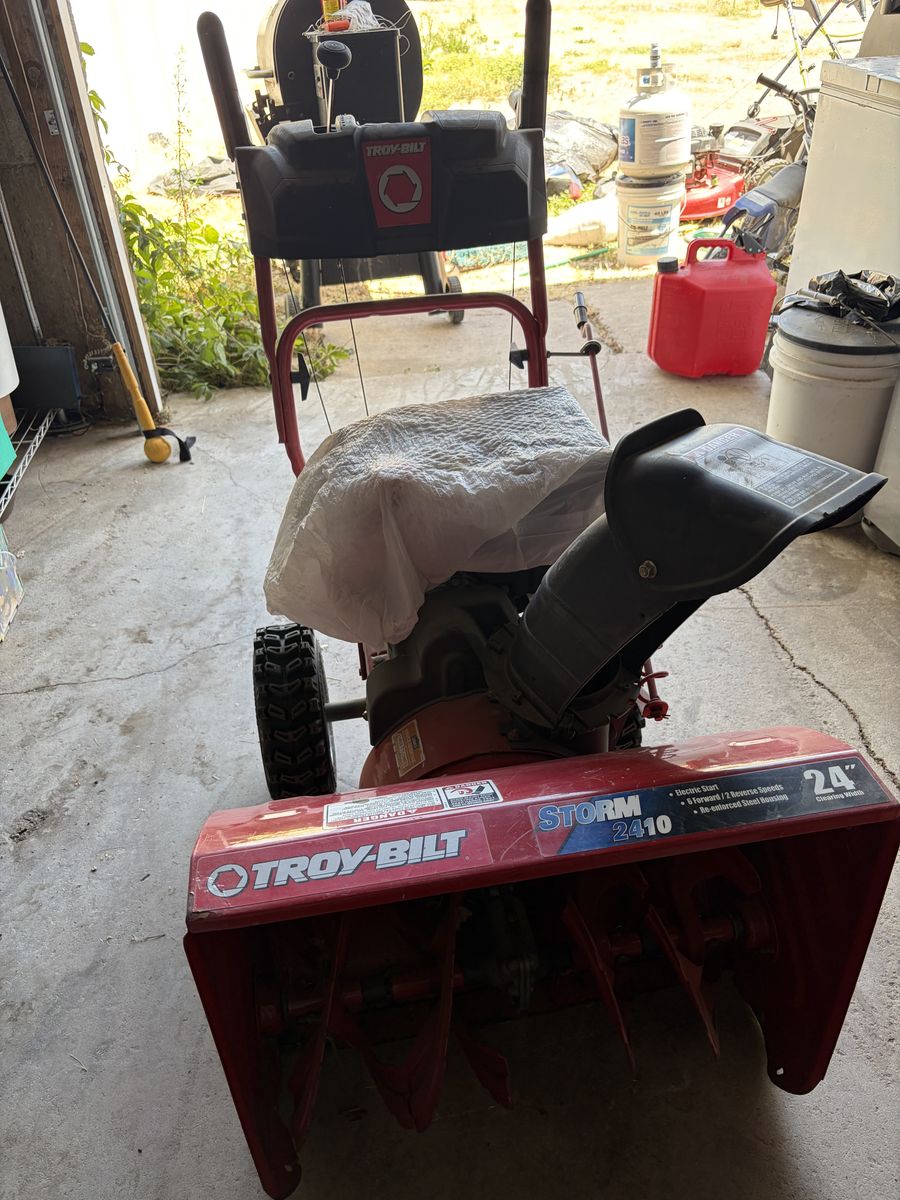 Troy-Bilt Storm 2410 24" Two-Stage Gas Snow Blower with Electric Start