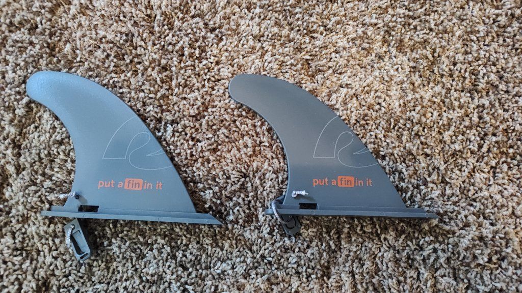 2 SUP 5" side fins paddle board paddleboard spare fin