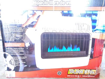 New 30k btu propane heater