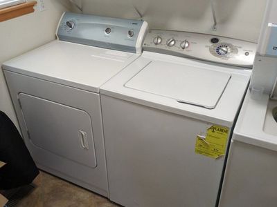 GE Profile 4.1 cu ft washer and Kenmore electric dryer
