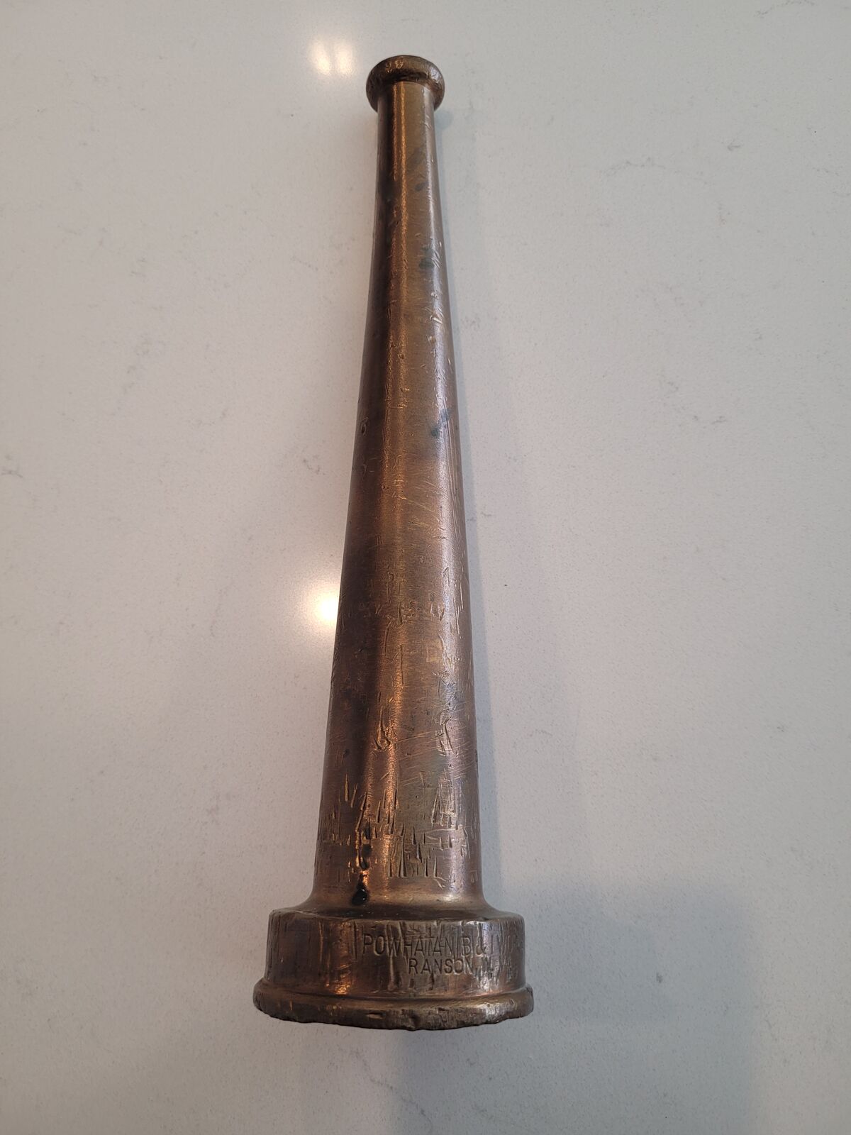 Antique Fireman's 10" nozzle