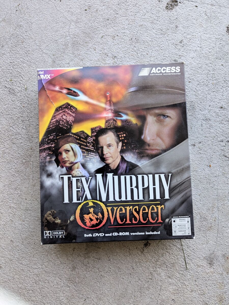 TEX MURPHY OVERSEER  - Adventure Game
