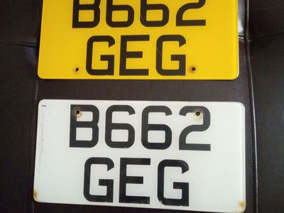 British License Plates