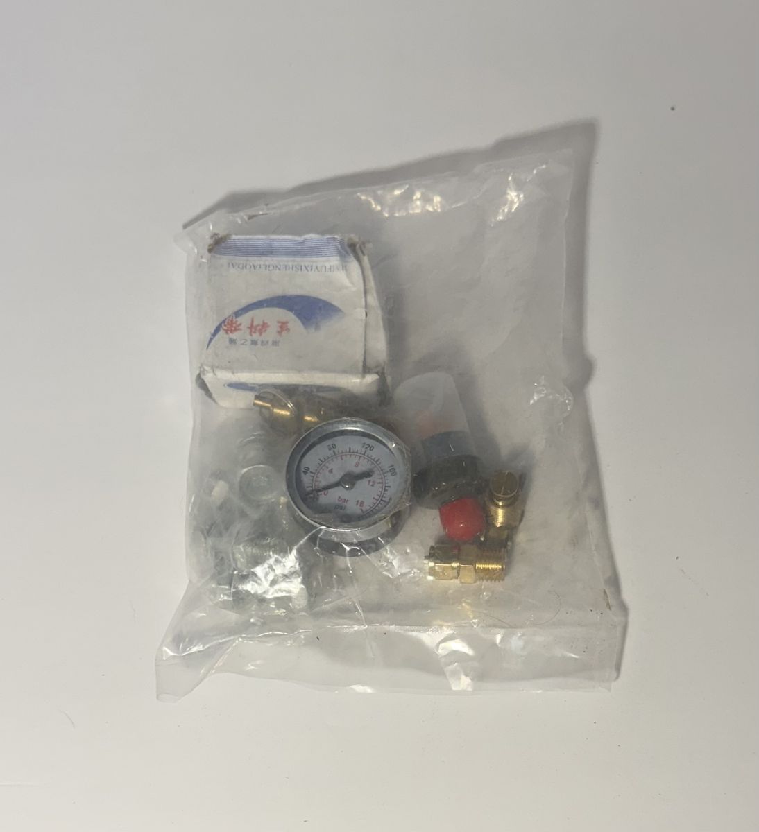 NEW Air Compressor Pressure Switch Control Valve & Gauge Kit - Universal Air Ride