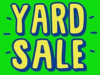 Yard Sale Saturday July 11th!