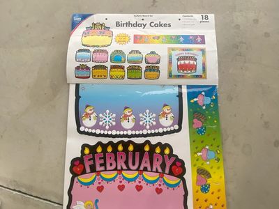 Carson & Dellosa Birthday Bulletin Board
