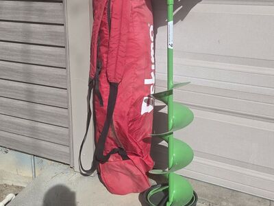 Ion electric 10" auger with tent