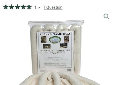 Elk Sized game bags