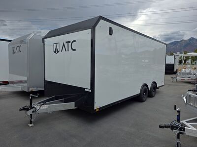 ATC 8x20 / 8.5x20 Sto 450 Enclosed Cargo Trailer All Aluminum w/Lifetrac and Cabinets!!!