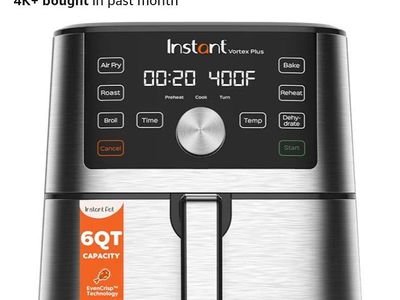 New instant pot 6 quart air fryer