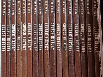 Dramatized Stories from Church History Collection Books & Audio Tapes (1-18) Vintage 1982