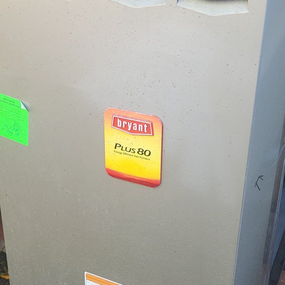 Used Bryant plus 80 furnace