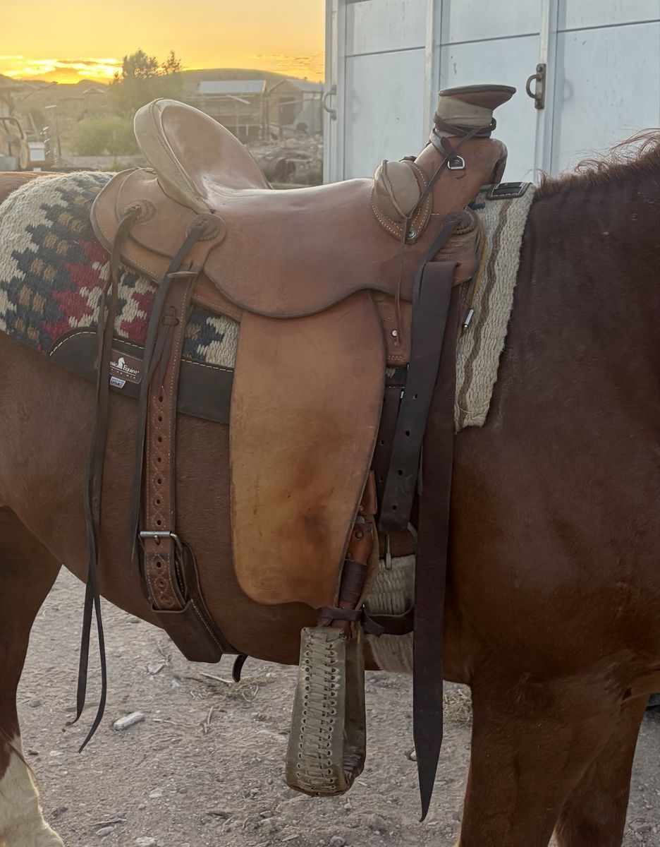 Ralph Shimon 17” Nevada Wade Saddle