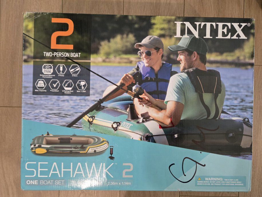 Intex Inflatable 2 Person Boat