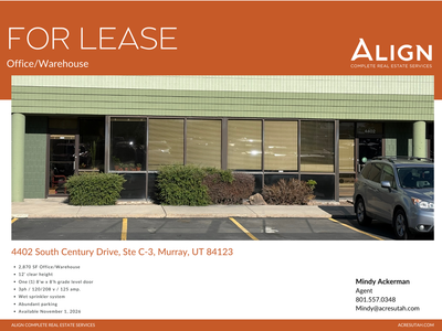 Office/Warehouse for Lease