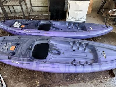 Lifetime Kuna 100 Sit-On-Top Kayaks - Purple Swirl (Pair)