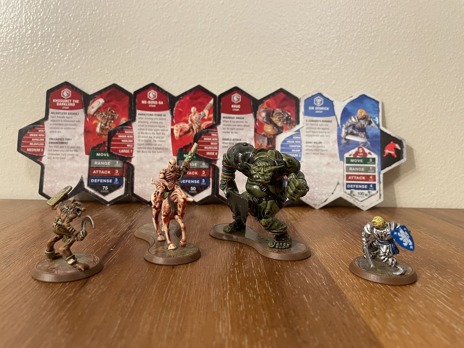 Heroscape: Heroes of Barrenspur from Wave 2 Utgar's Rage x2