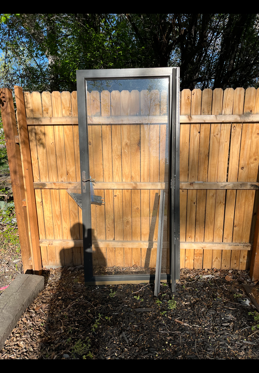 36” Clear View Security Door