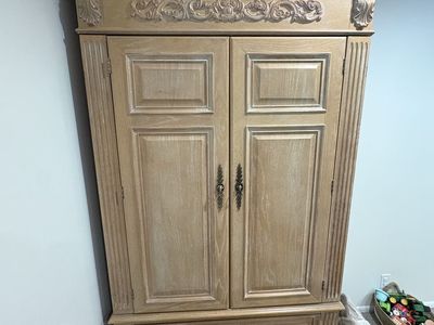 Solid Wood Armoire / Wardrobe / Storage Cabinet