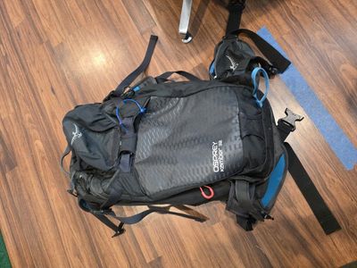 Osprey Kamber 32 Snow Pack - Black/Blue, Ski/Snowboard Backpack