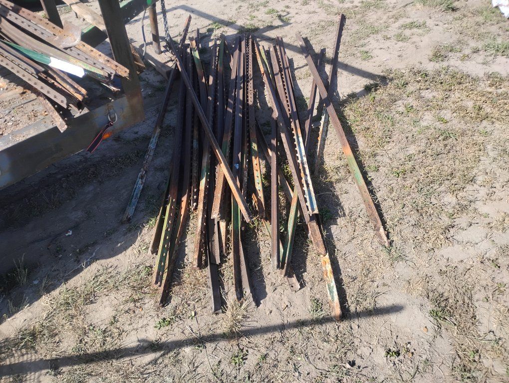 Assorted Metal Posts - Steel/Iron Fencing Stakes, Used Condition for Various Projects