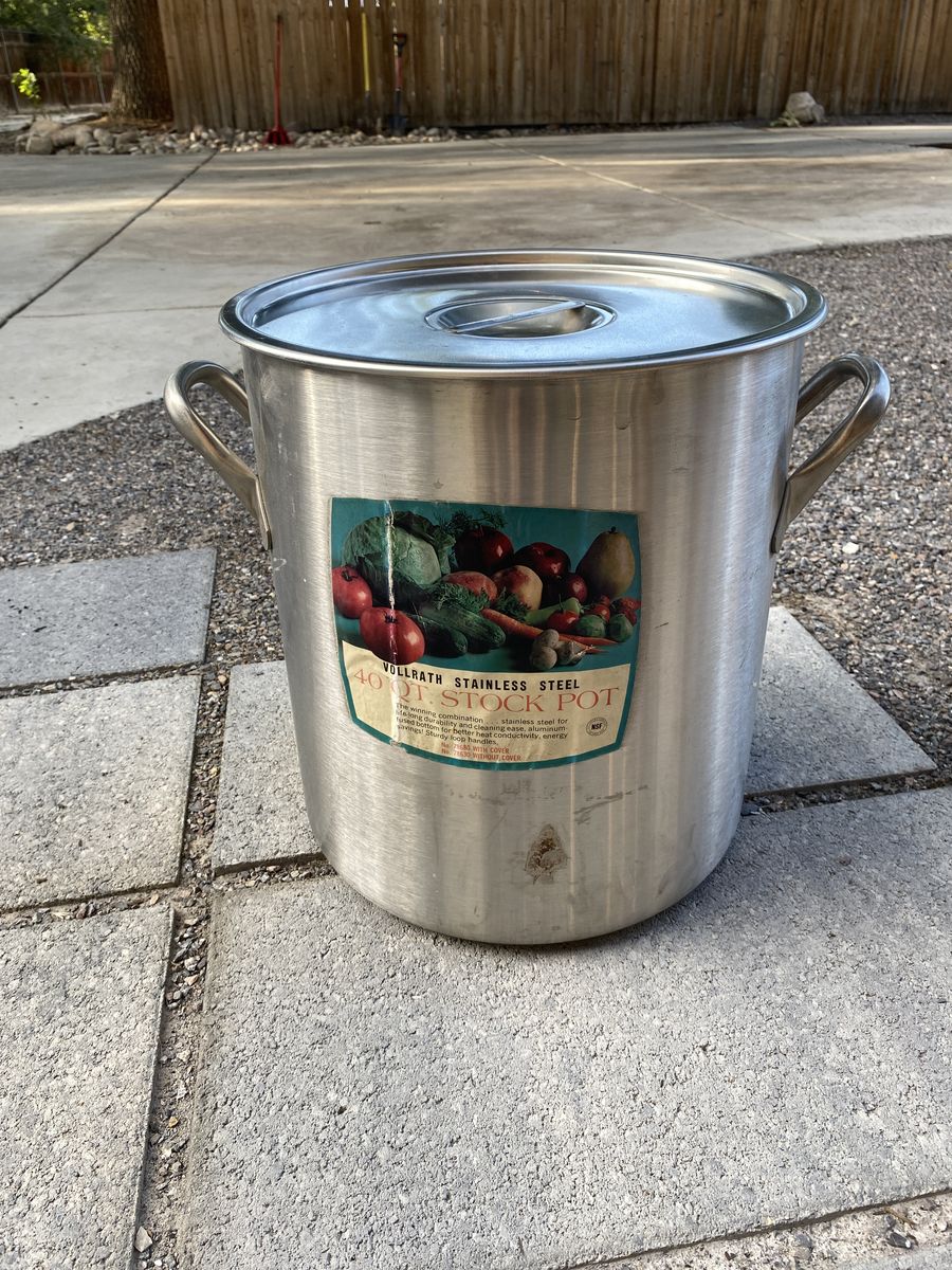 40 quart stock pot