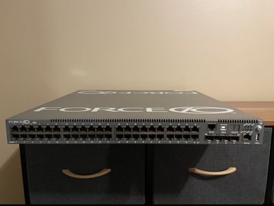 Force10 S55 44-Port Managed Gigabit Switch | Dual PSU | Dual 10Gb SFP+ Modules | Data Center Grade