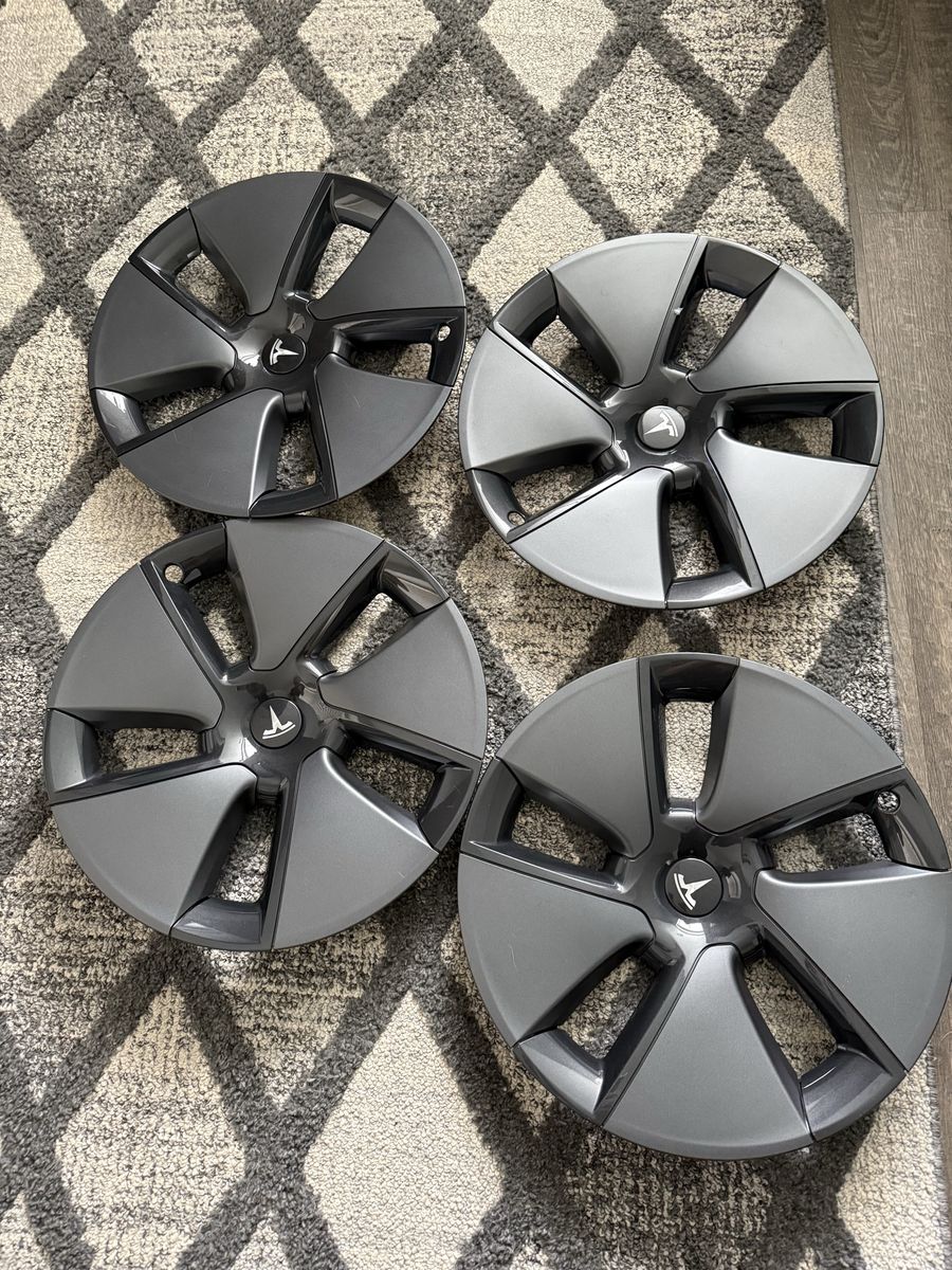 Tesla Hubcaps OEM from Tesla