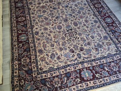 6x9 New Fine Handwoven Wool Rug, Persian Style