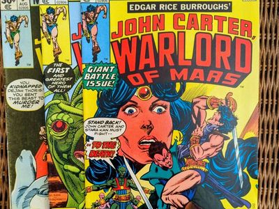 1977 John Carter Warlord of Mars #5 "Marvel Co