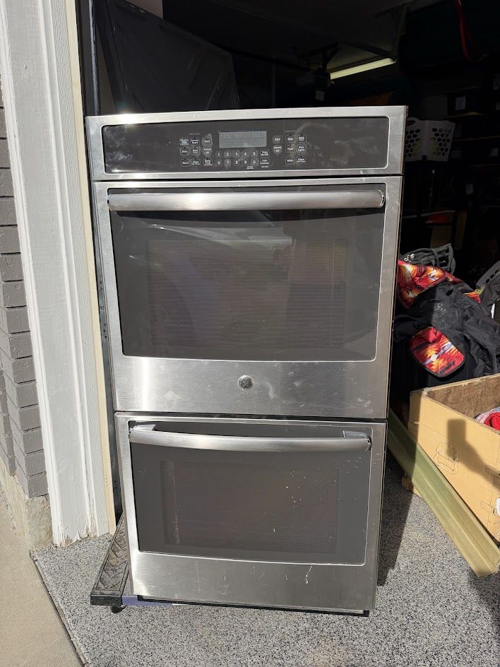 GE wall electric double oven -- Works perfectly