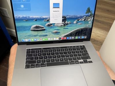 2019 Macbook Pro 16" | 16 Gb Ram | 500 Gb Storage