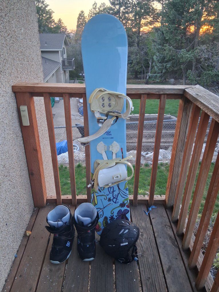 Snowboarding and gear