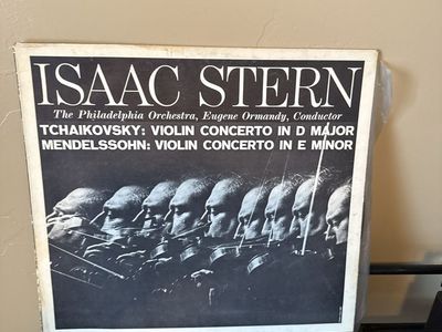 Isaac Stern Tchaikovsky Mendelsohn Violin Concerto LP Columbia Masterworks