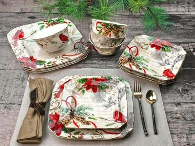 Holiday 12-piece Dinnerware Set 1840302 #99777