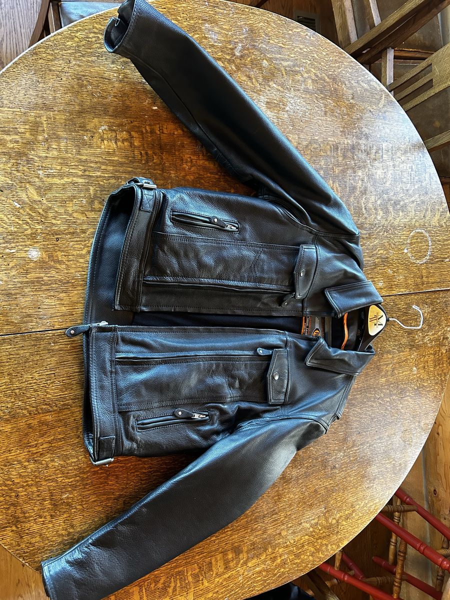 Women's First Leather Motorcycle Jacket