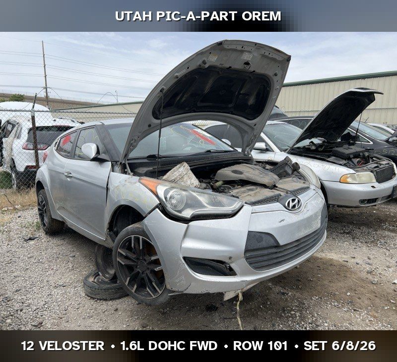 2012 Hyundai Veloster Parts - UTPAP Orem