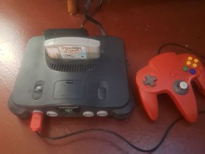 N64 console 1 game 1 controller