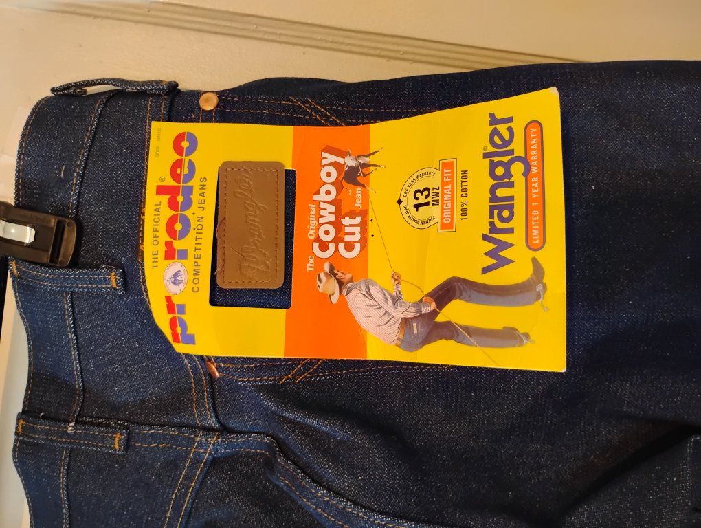 Wrangler Pro Rodeo Men's Jeans, brand new. $15