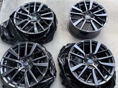Subaru WRX premium wheels OEM 18 inch